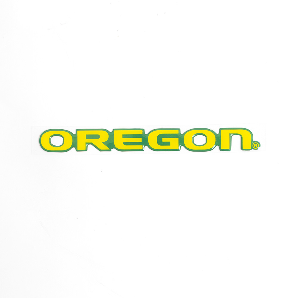 Logo Letters, Oregon, Decal, 5.5"